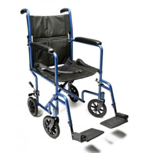 Everest Jennings Transport Chair Blue