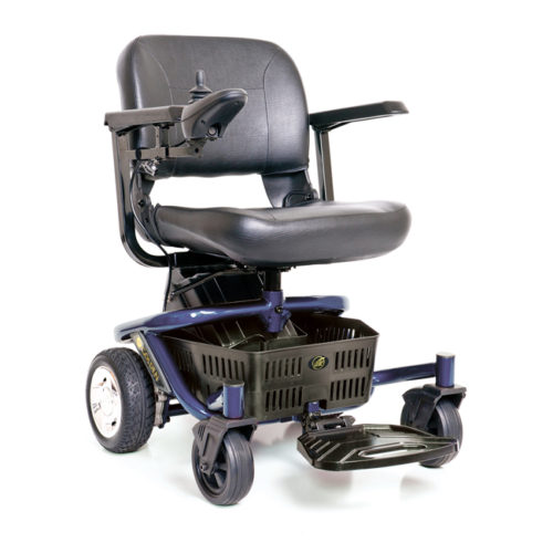 Golden Literider Envy Power Chair blue